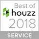 Best of Houzz 2018 service award