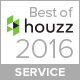 Best of Houzz 2016 service award