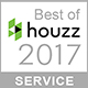 Best of Houzz 2017 service award